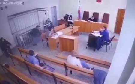 ببینید | لحظه حمله یک متهم برای خفه کردن همسر سابقش