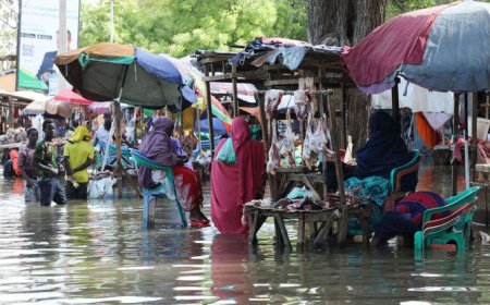 تخلیه حدود ۲۰۰ هزار نفر به خاطر سیل از منطقه حیران سومالی