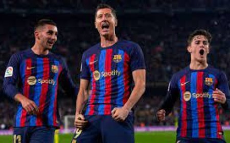 ببینید | جنجال در جشن قهرمانی بارسا!