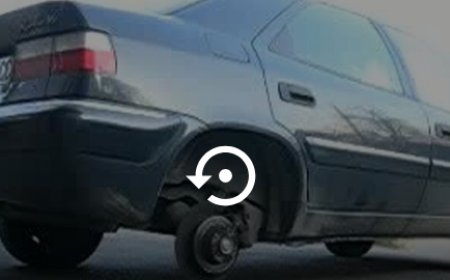 ببینید | حفظ تعادل عجیب زانتیا در حرکت با سه چرخ!