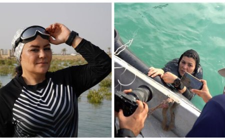 رکوردشکنی شناگر زن ایرانی در گینس