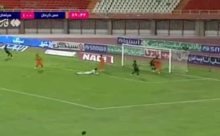 گل دوم سپاهان به مس کرمان