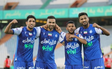 استقلال بهترین خط حمله لیگ با اختلاف