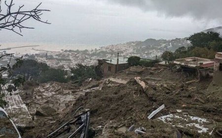 ببینید| رانش وحشتناک زمین در ایتالیا