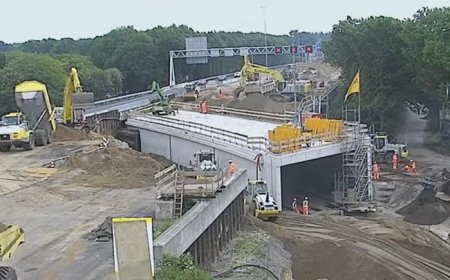 تماشا کنید: ساخت یک تونل زیرگذر در هلند تنها در دو روز