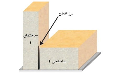 عملکرد درز انقطاع در زمان وقوع زلزله
