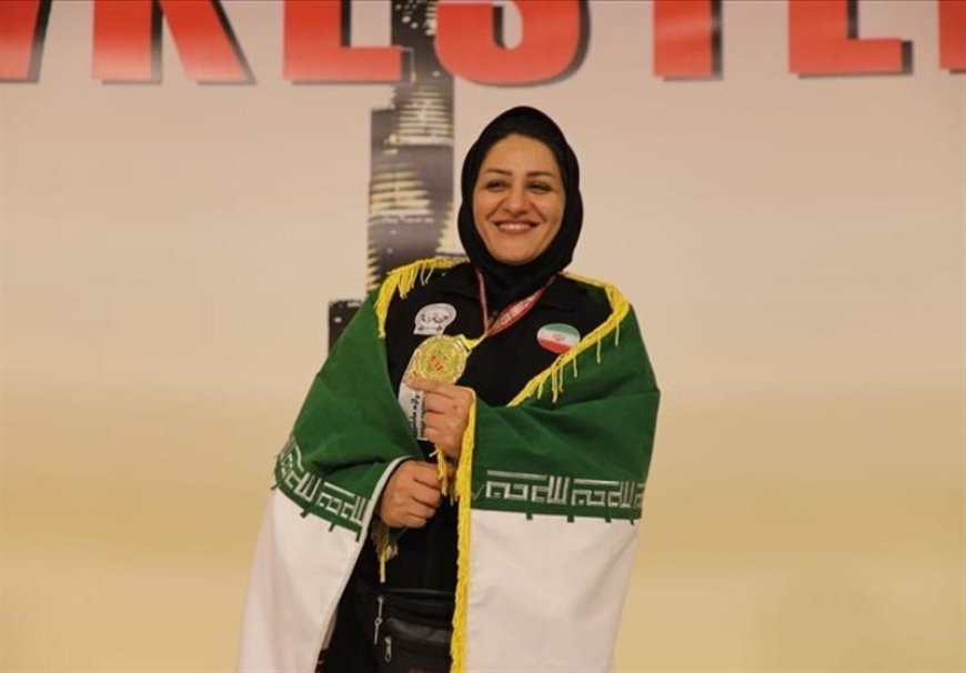 بانوی ایرانی  قهرمان مچ‌اندازی آسیا شد 