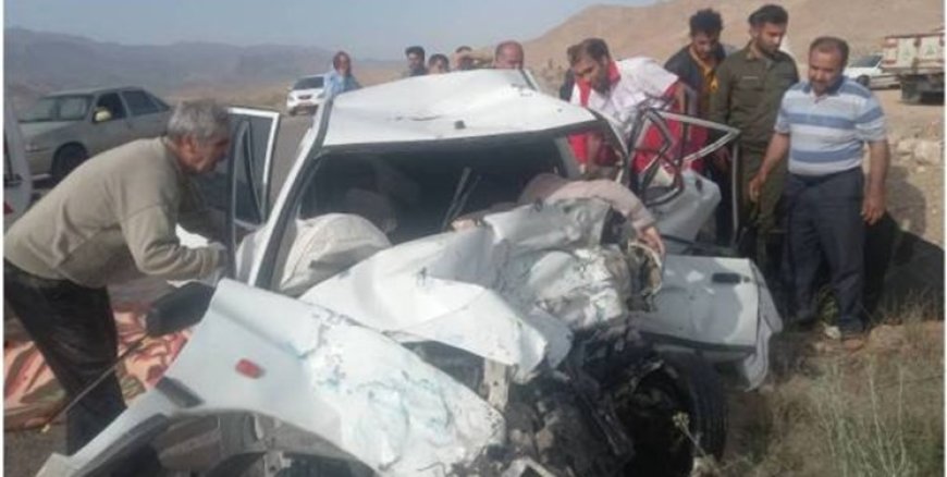 تصادف مرگبار در دامغان با ۴ فوتی و یک مصدوم 