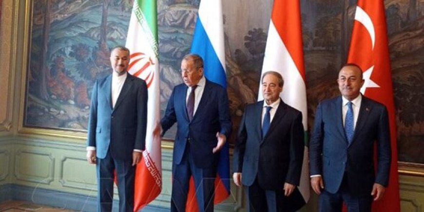 بیانیه مشترک نشست چهارجانبه وزرای امور خارجه در مسکو