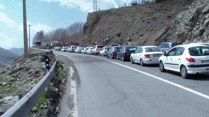 تردد از کرج و آزادراه تهران - شمال به سمت مازندران یک طرفه شد