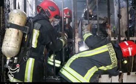 انفجار شدید در یک ساختمان مسکونی در جنوب تهران