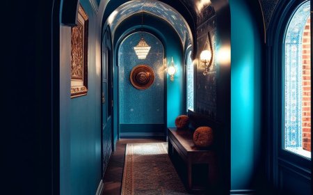 شکوه رنگ آبی در معماری ایرانی