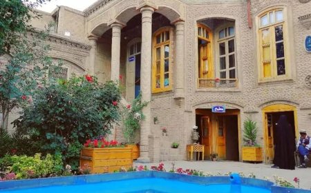 معماری جالب خانه‌ای در مشهد