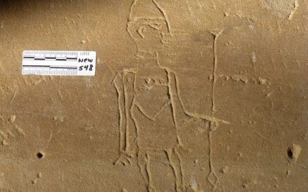 کشف «یادگاری‌های باستانی» روی دیوار معابد مصری