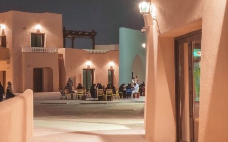 معماری زیبا و قدیمی خیابان های قطر