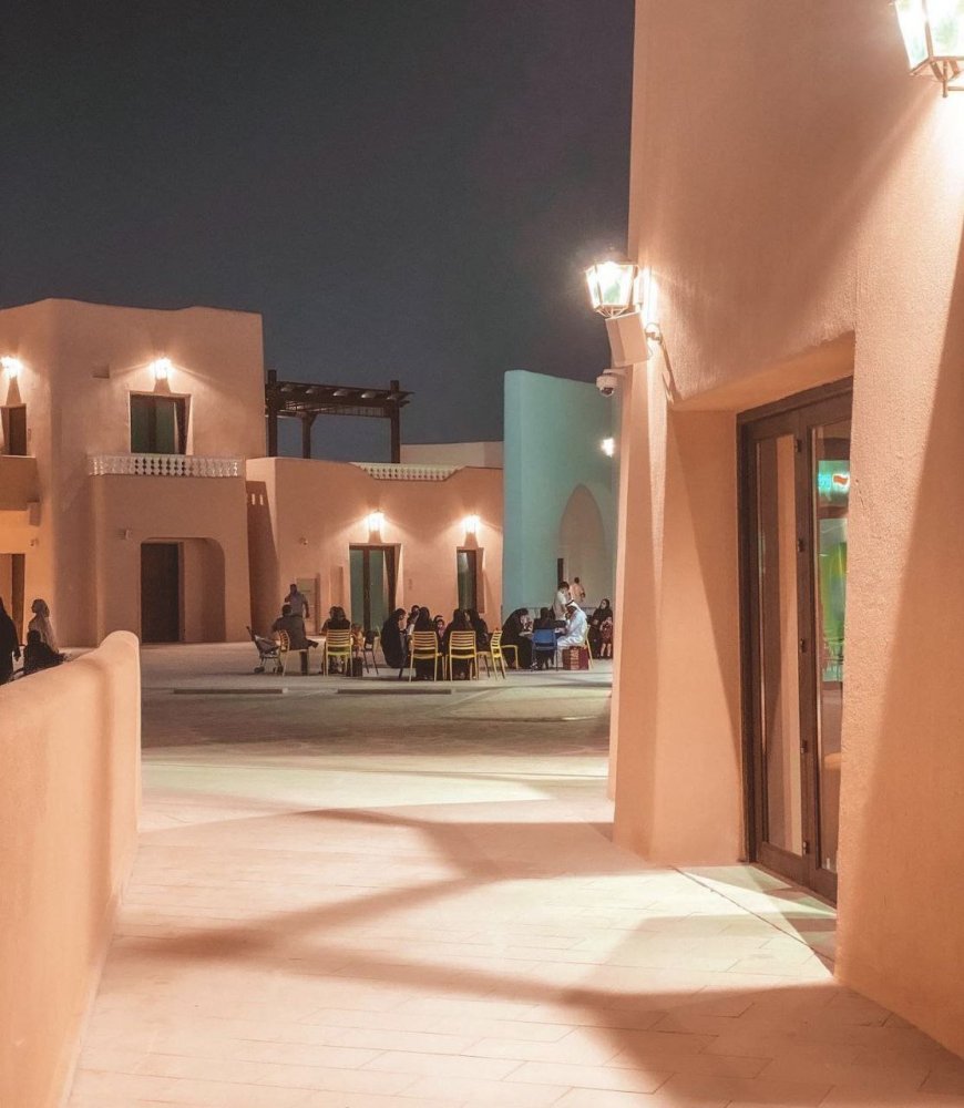 معماری زیبا و قدیمی خیابان های قطر