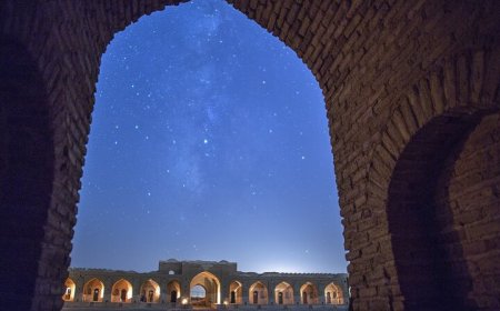 دیر گچین؛ کاروانسرایی جهانی اما مهجور