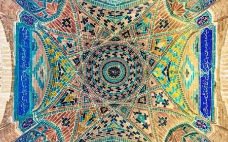 معماری زیبای مسجد جامع سنندج