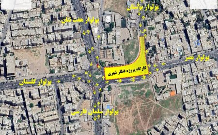 اعلام محدودیت ترافیکی بیست ماهه در ضلع شرقی میدان کلبه سعدی