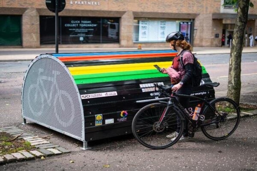 پارکینگ‌های دوچرخه ؛ رویکرد گلاسکو برای ترویج تردد سبز