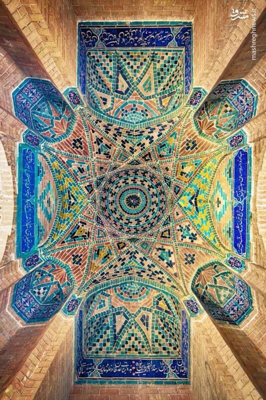 معماری زیبای مسجد جامع سنندج