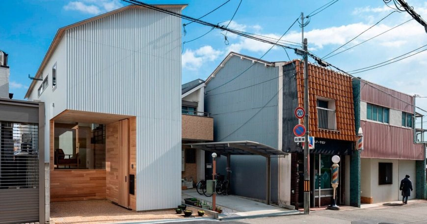 خانه‌ی جمع و جور ژاپنی با ویژگی های جالب توجه