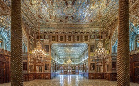 شکوه معماری در مجموعه میراث جهانی کاخ گلستان