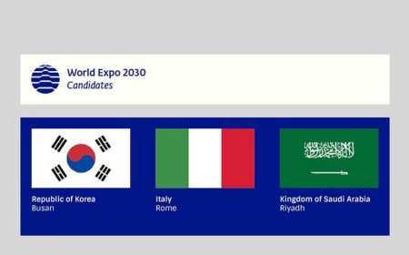 شمارش معکوس برای انتخاب میزبان اکسپو 2030 آغاز شد: ریاض؟ رم؟ بوسان؟