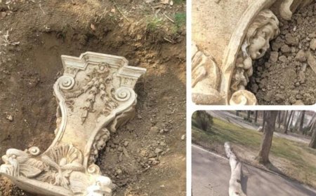 ماجرای کشف "آبنمای سنگی نفیس قدیمی" در محوطه متروکه کاخ سعدآباد چیست؟