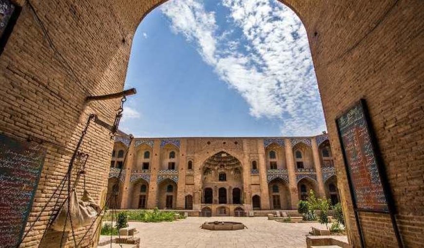 بازاری کهن با معماری منحصر به فرد در کرمان