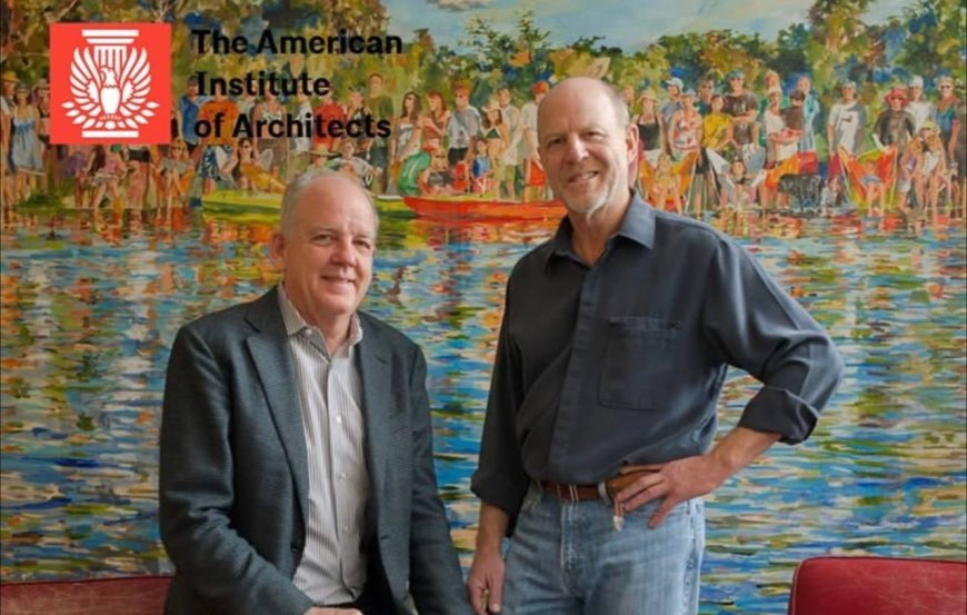 دیوید لیک و تد فلاتو ، معماران آمریکایی مدال طلایی انستیتو معماران ایالات متحده آمریکا را سال ۲۰۲۳دریافت کردند؛