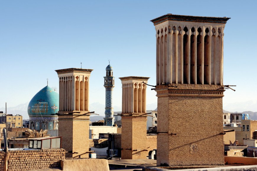 بادگیرهای یزد زمین را نجات می دهند | توجه جالب غربی‌ها به معماری خارق‌العاده ایرانیان