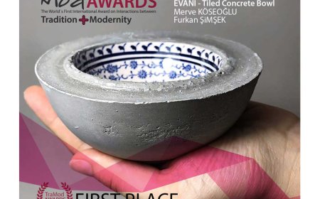 نگاهی به پروژه ایوانی (EVANİ – Tiled Concrete Bowl)