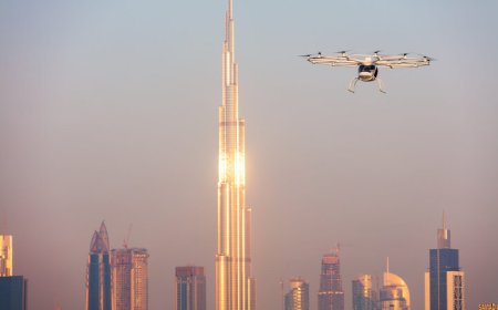 راه‌اندازی خدمات تاکسی هوایی برقی در دبی