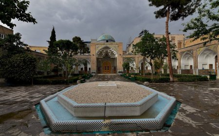 مسجدی تاریخی با دو محراب