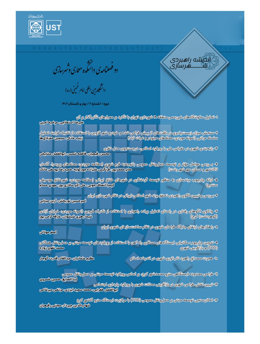 دریافت دوفصلنامه «اندیشه راهبردی شهرسازی»