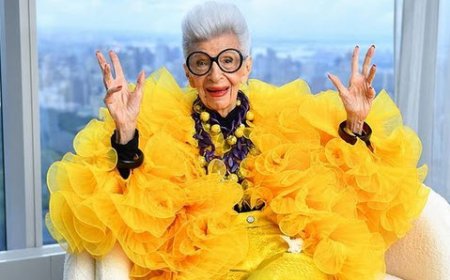 آیریس آپفل، اسطوره مد و طراح داخلی کاخ سفید در دوره ی 9 رئیس جمهور ایالات متحده آمریکا در سن 102 سالگی در گذشت