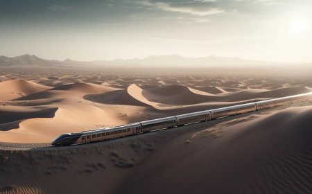 قطار لوکس رویای صحرا؛ پروژه جدید عربستان برای گسترش گردشگری