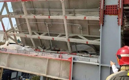 ریزش آوار ساختمانی در میرداماد؛ ۴ نفرمصدوم شدند