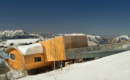 درباره زیباترین خانه کوهستانی آمریکا