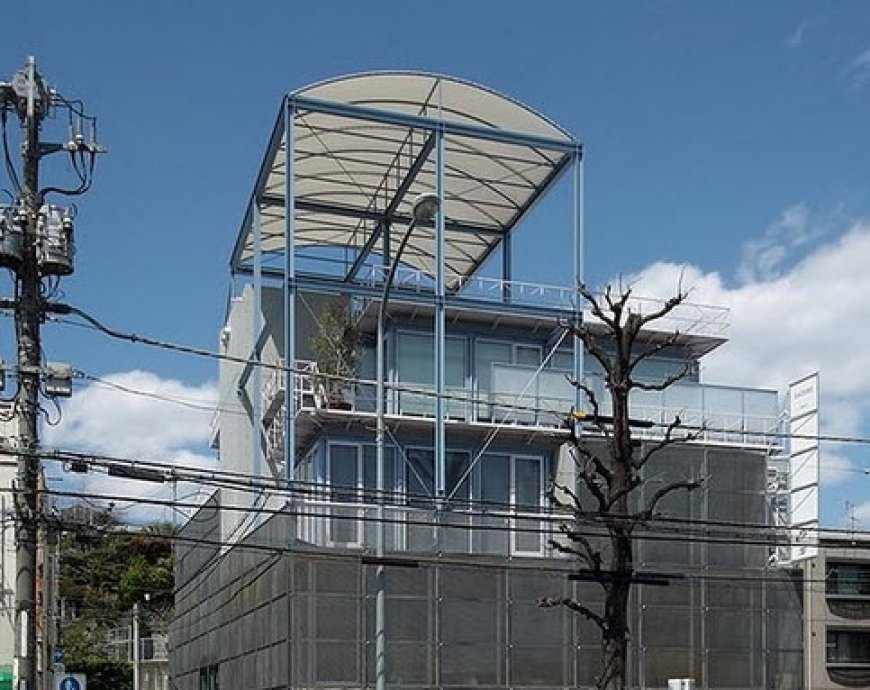 گازیبو : خانه شخصی رایکن یاماموتو، معمارژاپنی برنده ی جایزه معماری پریتزکر