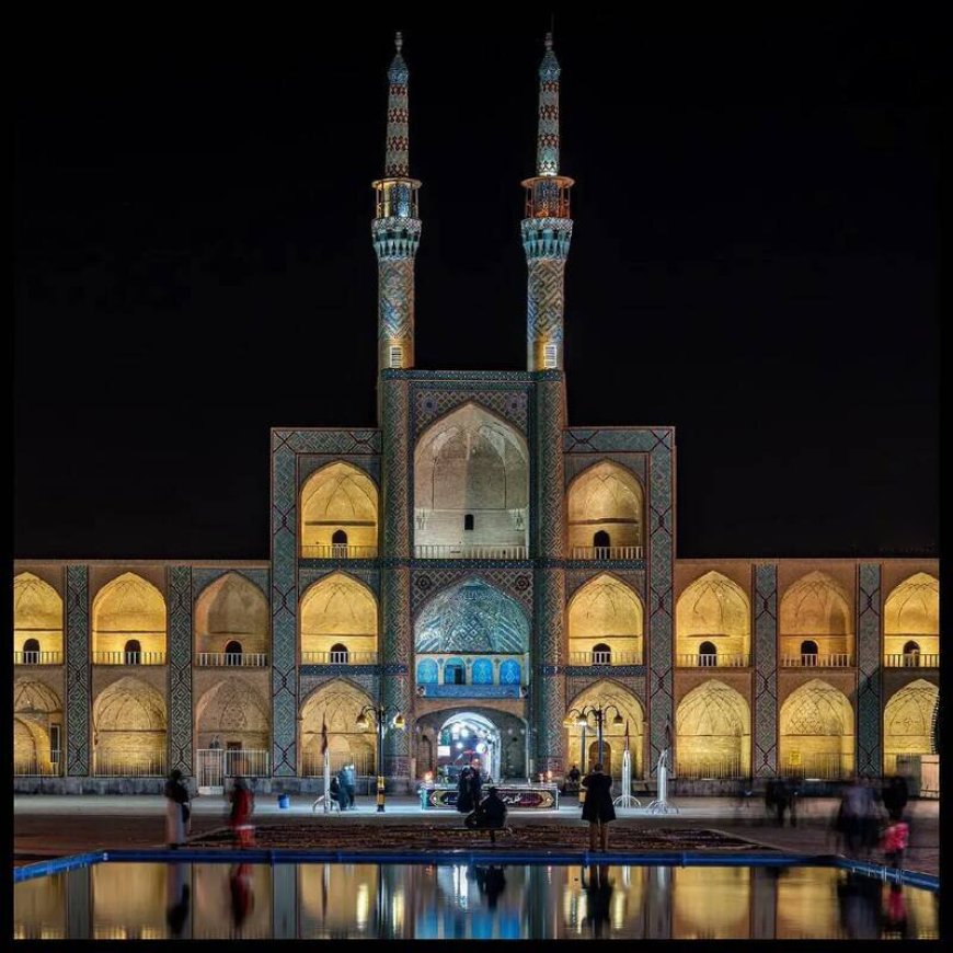 عجیب ترین و زیباترین مسجد جهان در این نقطه ایران