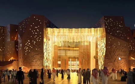 معماران آمریکایی اچ ک اس از یک آرنا برای علاقه مندان به ورزش و سرگرمی در درعیه عربستان سعودی رونمایی کردند!