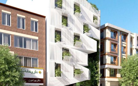 نگاهی به کانسپت ساختمان پزشکان روزنه
