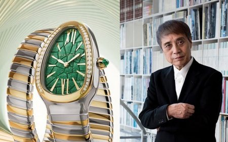 تادائو آندو،معمارژاپنی و همکاری با برند جواهر سازی ایتالیایی بولگاری برای طراحی مجموعه ی جدیدی از سر پنتی بولگاری...