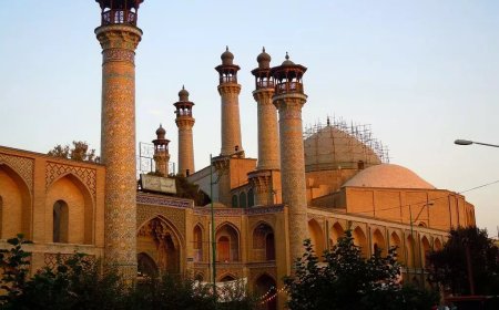این مسجد زمان قاجار در تهران ساخته شد