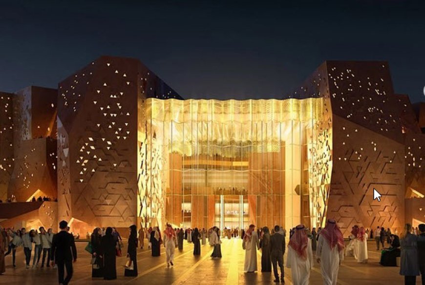 معماران آمریکایی اچ ک اس از یک آرنا برای علاقه مندان به ورزش و سرگرمی در درعیه عربستان سعودی رونمایی کردند!