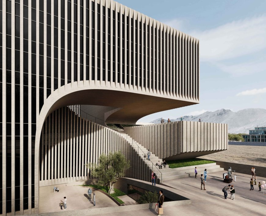 نگاهی به کانسپت ساختمان پردیس دانش بنیان اراک
