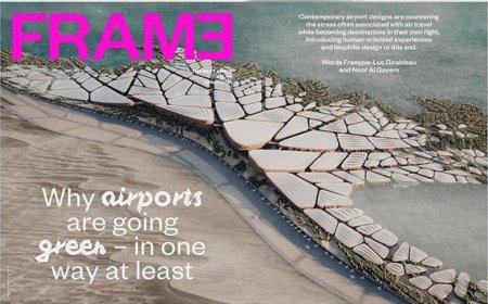 انتشار پروژه ی شهر فرودگاهی نئوم (عربستان سعودی) اثر استدیو معماری کالبد در مجله ی هلندی FRAME
