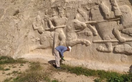 ساماندهی محوطه تاریخی نقش رستم آغاز شد